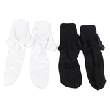 2 Pair Funny Magnetic Suction 3D Doll Couple Socks Funny Holding Hands Socks for Couple Black and White