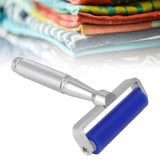 Silicone Screen Film Roller Blue Iron Bearing Anti Static High Resilience Silicone Manual Roller for Screen 8in