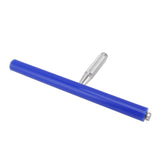 Silicone Screen Film Roller Blue Iron Bearing Anti Static High Resilience Silicone Manual Roller for Screen 12in
