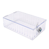 Thermostat Lock Box Large Universal Home Locking Thermostat Guard Clear Cover with Key for Thermostat On Wall