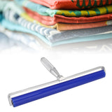 Dust Removal Roller Silicone Soft Aluminum Alloy Handle Iron Bearing Anti Static Roller for Film Dust Fibers Powder 10in / 25.4cm