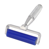 Hair Sticky Roller Dust Removal Roller Manual Silicone Screen Film Cleaning Tool for Dust Free Workshop Home 4in