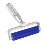 Blue Silicone Manual Roller Static Cleaner Tool Sticky Roller for Screen Film Hair Dust Remover Low Viscosity 4in In Australia - Darrahopens
