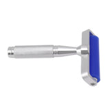 Blue Silicone Manual Roller Static Cleaner Tool Sticky Roller for Screen Film Hair Dust Remover Low Viscosity 8in