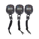 3 PCS Sports Stopwatch High Accuracy Waterproof 40mah Sports Stopwatch Timer for Running Swimming Basketball