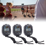 3 PCS Sports Stopwatch High Accuracy Waterproof 40mah Sports Stopwatch Timer for Running Swimming Basketball