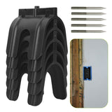 5PCS Drywall Marking Tool Accurate Marking Dry Wall Electric Box Positioner for Electrical Outlets Black