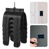 5PCS Drywall Marking Tool Accurate Marking Dry Wall Electric Box Positioner for Electrical Outlets Black