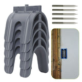 5PCS Drywall Marking Tool Accurate Marking Dry Wall Electric Box Positioner for Electrical Outlets Grey In Australia - Darrahopens