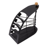 Remote Control Storage Rack Iron Holder Hollow 4 Compartment Remote Control Organizer Box for Desk Office In Australia - Darrahopens