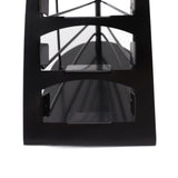 Remote Control Storage Rack Iron Holder Hollow 4 Compartment Remote Control Organizer Box for Desk Office