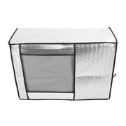 Silver AC Unit Cover Air Conditioner Unit Aluminum Foil Dustproof Rainproof Sunshield Cover 96x40x70cm / 37.8x15.7x27.6in In Australia - Darrahopens