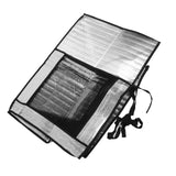 Silver AC Unit Cover Air Conditioner Unit Aluminum Foil Dustproof Rainproof Sunshield Cover 96x40x70cm / 37.8x15.7x27.6in
