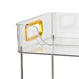 Desktop Organizer 2 Tier Ample Space Modern Storage Rack Shelves for Office Bedroom Home Decoration Transparent In Australia - Darrahopens
