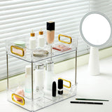 Desktop Organizer 2 Tier Ample Space Modern Storage Rack Shelves for Office Bedroom Home Decoration Transparent In Australia - Darrahopens