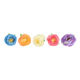 50 Pcs Camellia Flower Decor DIY Corsage Headdress Artificial Flower Heads False Rose Head Little Flower Buds In Australia - Darrahopens