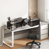 Tissue Storage Box Beautiful Easy To Access Grey Plastic Tissue Box Holder for Room Decoration Medium