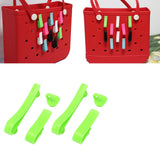Plastic Beach Bag Hooks Accessories for Bogg Bags Insert Charm Cutie Cup Holder Connector Key Holder Green In Australia - Darrahopens