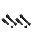 Plastic Beach Bag Hooks Accessories for Bogg Bags Insert Charm Cutie Cup Holder Connector Key Holder Black