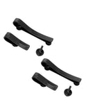 Plastic Beach Bag Hooks Accessories for Bogg Bags Insert Charm Cutie Cup Holder Connector Key Holder Black