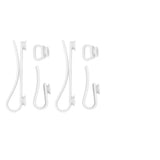 Plastic Beach Bag Hooks Accessories for Bogg Bags Insert Charm Cutie Cup Holder Connector Key Holder White
