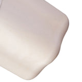 Desktop Trash Bin with Lid Flower Shape Small Garbage Can Large Opening Storage Paper Basket White
