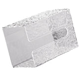 Wall Mounted Tissue Box Glacier Pattern Multifunctional Light Luxury Style Tissue Dispenser Box for Bathroom