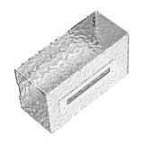 Napkin Paper Holder Box Space Saving Home Decoration Rugged Wall Mounted Tissue Box for Living Room Bedroom Transparent Silver In Australia - Darrahopens