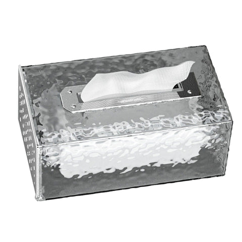 Napkin Paper Holder Box Space Saving Home Decoration Rugged Wall Mounted Tissue Box for Living Room Bedroom Translucent Silver