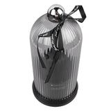 Makeup Brush Storage Holder 360 Degree Rotatable Makeup Organizer Dustproof Waterproof Holder for Lipstick Cosmetic Black