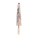 Chinese Oiled Paper Umbrella Handmade Paper Umbrella with Wood Handle for Performance Wedding Party