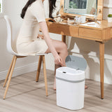 12L Smart Trash Can Battery Powered Motion Sensor Automatic Induction Garbage Can for Bedroom Bathroom Kitchen