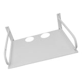 Wall Mounted Projector Shelf Aluminum Floating Projector Shelves for Router TV Box DVD Player Cable Box White