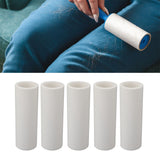 5Pcs Lint Roller Refills Static Free Extra Sticky Lint Roller Refills for Clothes Pet Dog Cat Hair 10 Inch