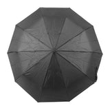 Compact Travel Umbrella Folding Auto Open Auto Close Sunshade Protection Windproof 10 Ribs Umbrella for Men and Women Black In Australia - Darrahopens