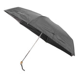 6 Ribs Umbrella Sun Protection UPF50 Impact Cloth Portable Folding Umbrella for Sunny Rainy Black In Australia - Darrahopens