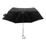 6 Ribs Umbrella Sun Protection UPF50 Impact Cloth Portable Folding Umbrella for Sunny Rainy Black In Australia - Darrahopens