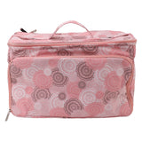 Knitting Bag Pink Oxford Cloth DIY Multifunctional Portable Crochet Holder Bag with Dividers for Knitting Needles Yarn Balls Sewing Supplies In Australia - Darrahopens