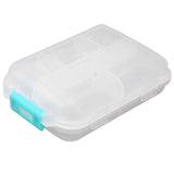 Medicine Box Medicine Case Plastic Waterproof 10 Compartments Buckle Lock Weekly Portable Medicine Container White In Australia - Darrahopens