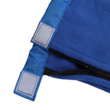 Sleeping Bag Liner Super Thick Fleece Soft Sleeping Bag Liner Blanket for Camping Travel Backpacking Jewel Blue