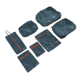 7 Pcs Luggage Packing Bags Polyester Waterproof Luggage Packing Cubes for Business Trip Travel Green In Australia - Darrahopens