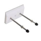 Skateboard Hanger Durable Acrylic Vertical Floating Effect High Stability Skateboard Wall Mount for Deck Display Storage White In Australia - Darrahopens