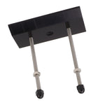 Skateboard Hanger Durable Acrylic Vertical Floating Effect High Stability Skateboard Wall Mount for Deck Display Storage Black