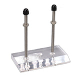 Skateboard Hanger Durable Acrylic Vertical Floating Effect High Stability Skateboard Wall Mount for Deck Display Storage Transparent