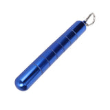 Cigar Tube Aluminum Alloy Waterproof Detachable Sealed Lightweight Cigar Case Tube for Daily Use Blue