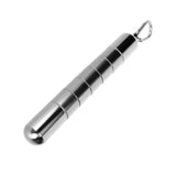 Cigar Tube Aluminum Alloy Waterproof Detachable Sealed Lightweight Cigar Case Tube for Daily Use Silver