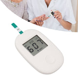 Household Precise Blood Glucose Monitor Kit 0.9µL Blood Sugar Test Kit with 180 Sets Memory Values 50 Test Papes for Preventing Hyperglycemia
