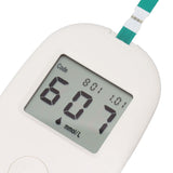 Household Precise Blood Glucose Monitor Kit 0.9µL Blood Sugar Test Kit with 180 Sets Memory Values 50 Test Papes for Preventing Hyperglycemia