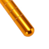 Portable Keychain Cigarette Case Aluminum Alloy Cigarette Tube Smoking Accessories for 10pcs 5.5mm Fine Cigarettes Gold