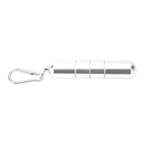 Portable Keychain Cigarette Case Aluminum Alloy Cigarette Tube Smoking Accessories for 10pcs 5.5mm Fine Cigarettes Silver In Australia - Darrahopens